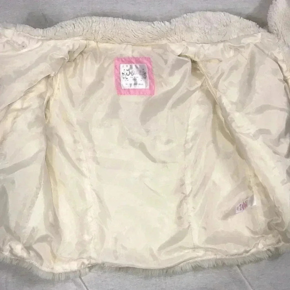 Justice Size 8/10 Crop Big Button Closure Jacket With Lining. Preloved - Picture 3 of 5